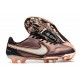 Chaussure Nike Tiempo Legend IX Elite FG Violet Space Blanc
