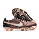 Chaussure Nike Tiempo Legend IX Elite FG Violet Space Blanc