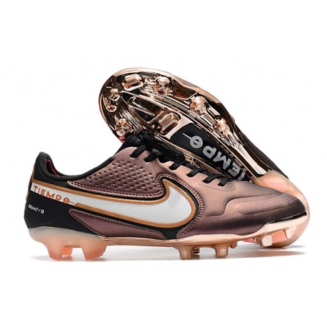 Chaussure Nike Tiempo Legend IX Elite FG Violet Space Blanc