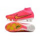 Nike Air Zoom Mercurial Superfly Elite 9 FG Rose Jaune