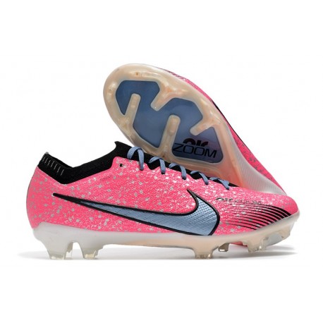 Crampons Nike Air Zoom Mercurial Vapor 15 Elite FG Rose Argent