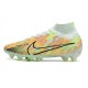 Nike Air Zoom Mercurial Superfly IX Elite AG Bonded - Vert Bleu Orange