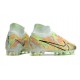 Nike Air Zoom Mercurial Superfly IX Elite AG Bonded - Vert Bleu Orange