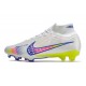 Nike Zoom Mercurial Superfly Elite IX FG Blanc Rose Bleu