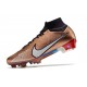 Nike Zoom Mercurial Superfly Elite IX FG Bronze Blanc Bleu