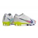 Nike Air Zoom Mercurial Vapor XV Elite FG Blanc Rose Bleu