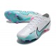 Nike Air Zoom Mercurial Vapor XV Elite FG Blanc Bleu Baltique Rose Indigo Brume