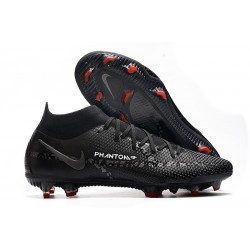 Nike Phantom GT II Elite DF FG Noir Gris Fumé Summit Blanc