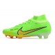 Nike Zoom Mercurial Superfly Elite IX FG Vert Jaune