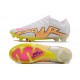 Nike Air Zoom Mercurial Vapor XV Elite FG Blanc Rose Jaune