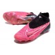 Nike Phantom GX Elite DF FG Nouvelles Rose Noir