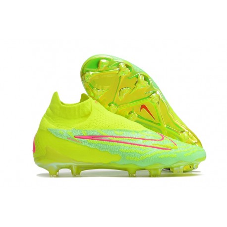 Nike Phantom GX Elite DF FG Nouvelles Volt Très Pâle