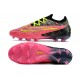 Nike Phantom Gripknit GX Elite FG Rose Noir Jaune