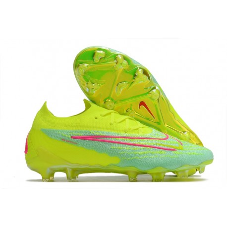 Nike Phantom Gripknit GX Elite FG Volt Très Pâle