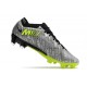 Nike Air Zoom Mercurial Vapor XV Elite FG Argent Métallique Vert Noir