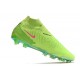 Chaussure Nike Phantom GX Elite DF FG Vert