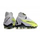 Chaussure Nike Phantom GX Elite DF FG Volt Très Pâle Gridiron Raisin Très Pâle