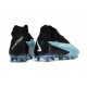 Chaussure Nike Phantom GX Elite DF FG Bleu Noir
