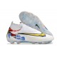 Chaussure Nike Phantom GX Elite DF FG Blanc Or