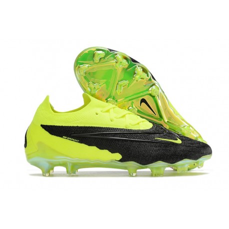 Nike Phantom Gripknit GX Elite FG Noir Volt