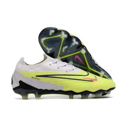 Chaussure Nike Phantom GX Elite FG Volt Très Pâle Gridiron Raisin Très Pâle