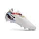 Chaussure Nike Phantom GX Elite FG Blanc Or