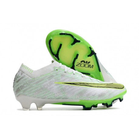 Nike Air Zoom Mercurial Vapor XV Elite FG Blanc Vert