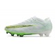 Nike Air Zoom Mercurial Vapor XV Elite FG Blanc Vert