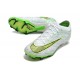 Nike Air Zoom Mercurial Vapor XV Elite FG Blanc Vert