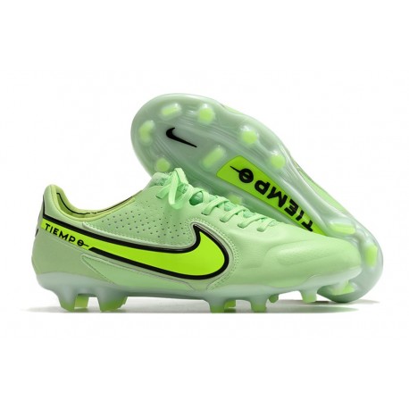 Chaussure Nike Tiempo Legend IX Elite FG Verde