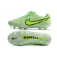 Chaussure Nike Tiempo Legend IX Elite FG Verde