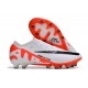 Nike Zoom Mercurial Vapor XV Elite AG Blanc Cramoisi Vif Noir