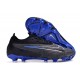 Chaussure Nike Phantom GX Elite FG Noir Chrome Hyper Royal