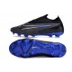 Chaussure Nike Phantom GX Elite FG Noir Chrome Hyper Royal