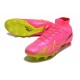 Nike Air Zoom Mercurial Superfly IX Elite AG Rose Jaune