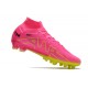 Nike Air Zoom Mercurial Superfly IX Elite AG Rose Jaune