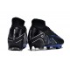 Nike Air Zoom Mercurial Superfly IX Elite AG Noir Chrome Hyper Royal