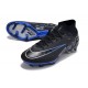 Nike Air Zoom Mercurial Superfly IX Elite AG Noir Chrome Hyper Royal