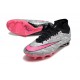 Nike Air Zoom Mercurial Superfly IX Elite AG Argent Métallique Hyper Rose Noir