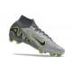 Nike Zoom Mercurial Superfly Elite 9 FG Gris Noir Vert