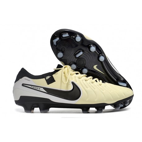 Nike Tiempo Legend 10 Elite FG Nouvel Beige Negro