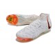 Nike Phantom Luna Elite FG Chaussures Blanc Noir Orange Total