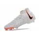 Nike Phantom Luna Elite FG Chaussures Blanc Noir Orange Total