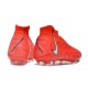 Nike Phantom Luna Elite FG Chaussures Pourpre Blanc