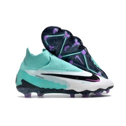 Chaussure Nike Phantom GX Elite DF FG Hyper Turque Noir Fuchsia Rêve Blanc