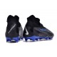 Chaussure Nike Phantom GX Elite DF FG Noir Chrome Hyper Royal