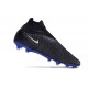 Chaussure Nike Phantom GX Elite DF FG Noir Chrome Hyper Royal