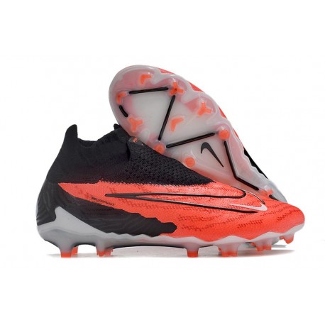 Chaussure Nike Phantom GX Elite DF FG Pourpre Noir Blanc