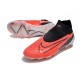 Chaussure Nike Phantom GX Elite DF FG Pourpre Noir Blanc