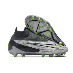 Chaussure Nike Phantom GX Elite DF FG Gris Noir